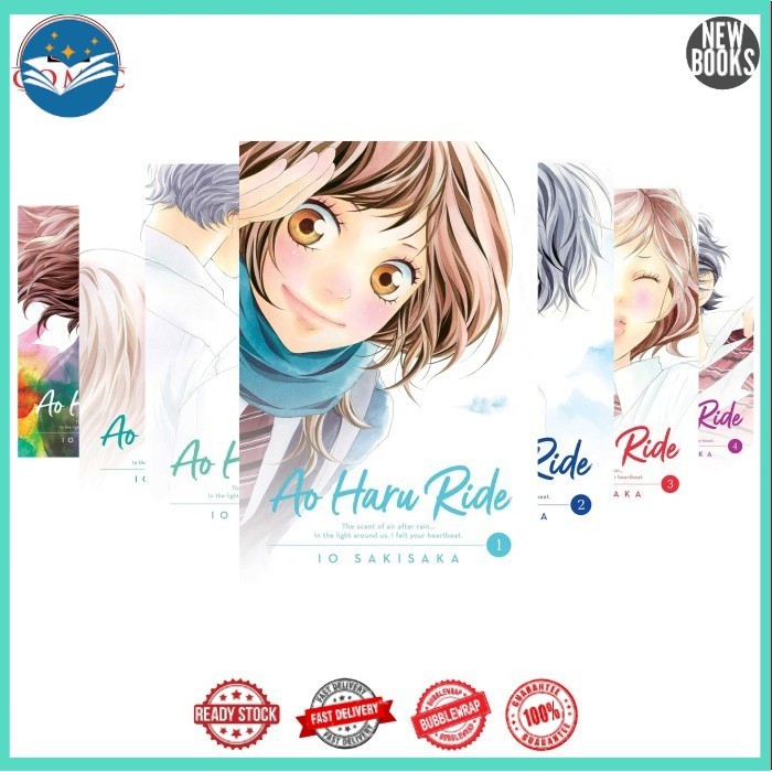 Manga Ao Haru Ride (ซีรีส์ 13 เล่ม) โดย Io Sakisaka