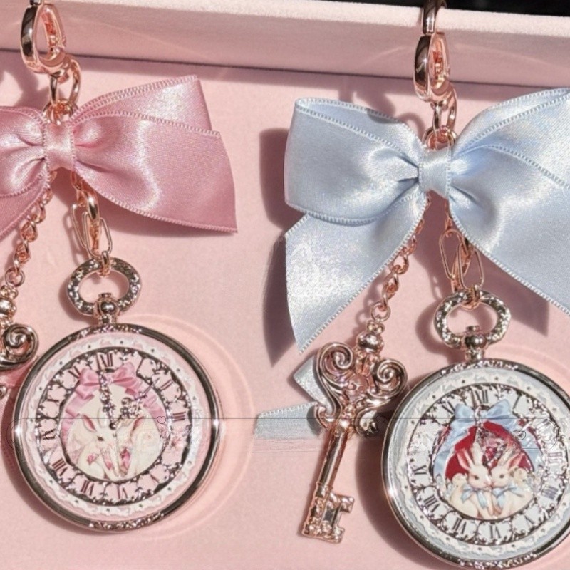 ดอกไม้ KNOWS Lip Balm กระต่าย Garden Series Lip Balm ที่ละเอียดอ่อนจี้พวงกุญแจกระเป๋าแขวนเครื่องประดับ Face - รูปที่ 7