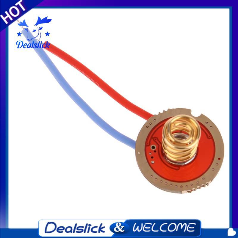 ไฟฉาย LED Driver ขนาด 17 มม. พร้อม 5 โหมดแผงวงจร สําหรับ XHP50.2, XHP70.2, และ XHP90