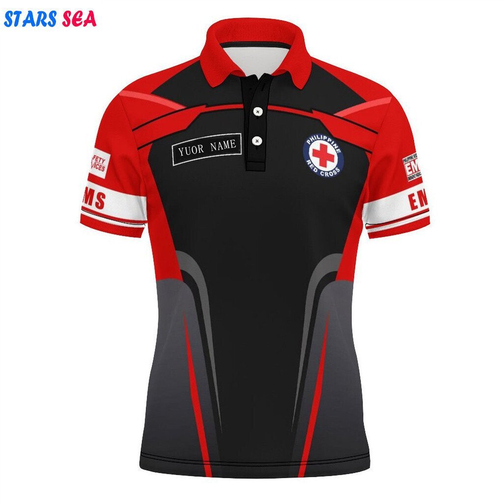 เสื้อโปโล 3D พิมพ์ แบรนด์ EMS