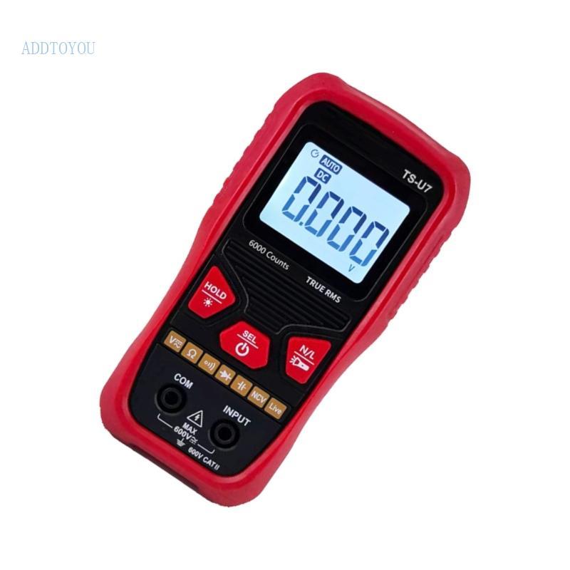 3C Digital Multimeter ทรานซิสเตอร์เครื่องทดสอบไฟฟ้า NCV Test Meter TrueRMS