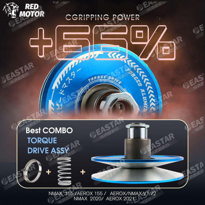 ล้อขับสายพานหลัง ชุดล้อขับสายพานหลัง NMAX 155/MIO SPORTY /MIO SPORTY 110 115 /MIO SOULTY/SOUL 115 CARB/ FINO/  NOUVO/ MIO AMORE/AEROX 155 / Aerox/Nmax V1 V2 NMAX 2020/ AEROX 2021 - รูปที่ 3