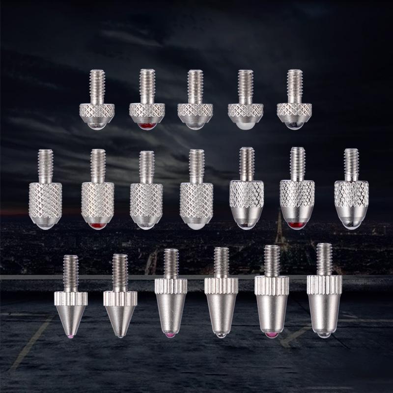 Newwellknownbliss Dial Indicator Probe ขยายวัดความสูง Stylus เครื่องวัดความสูง Ruby Probe ทังสเตนเหล็กมัลติมิเตอร์ทดสอบ CCD