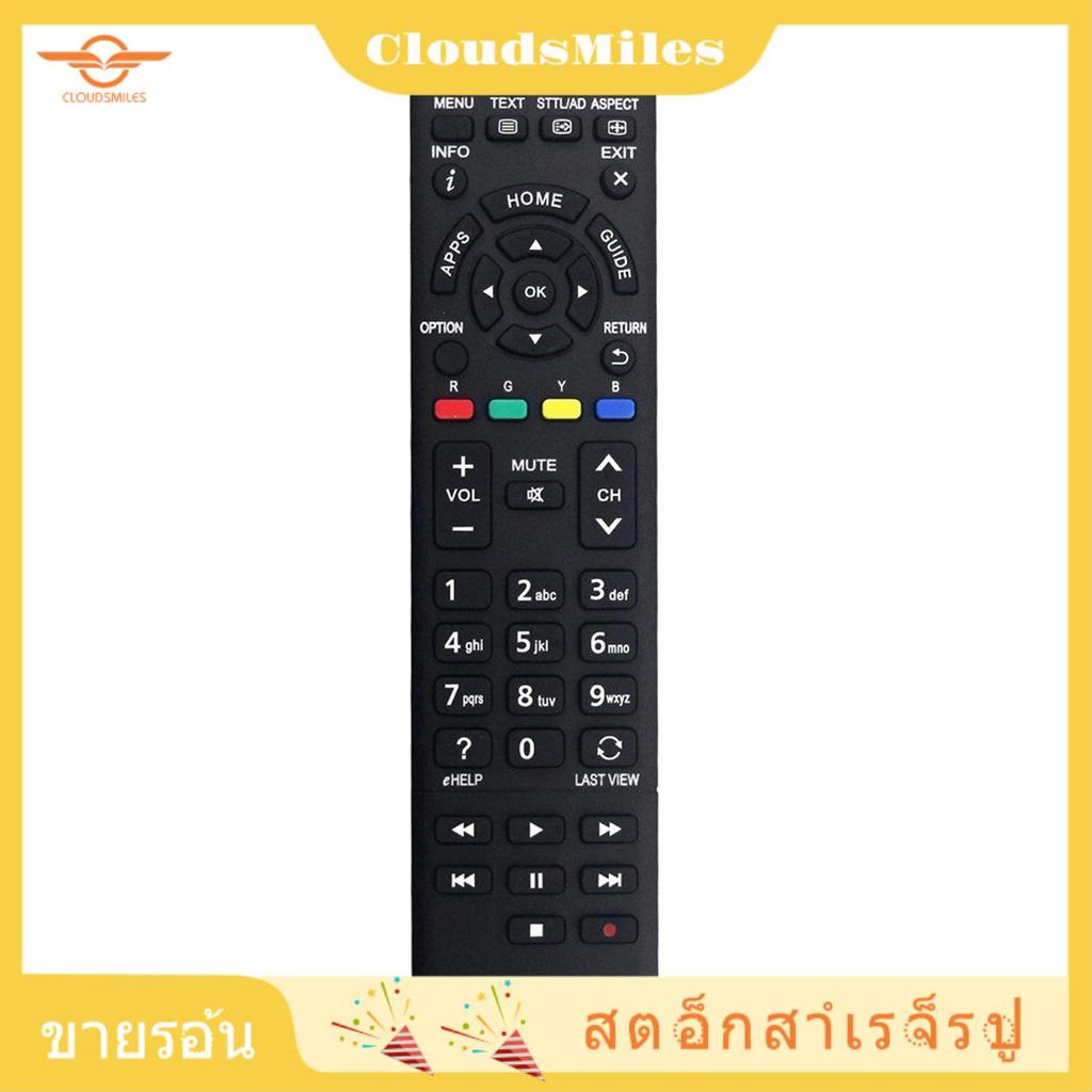 [CloudsMiles.th] เปลี่ยน N2QAYB000933 รีโมทสําหรับทีวี TH-60AS700A TH55AX670A TH60AS740A TH-60AS700Z