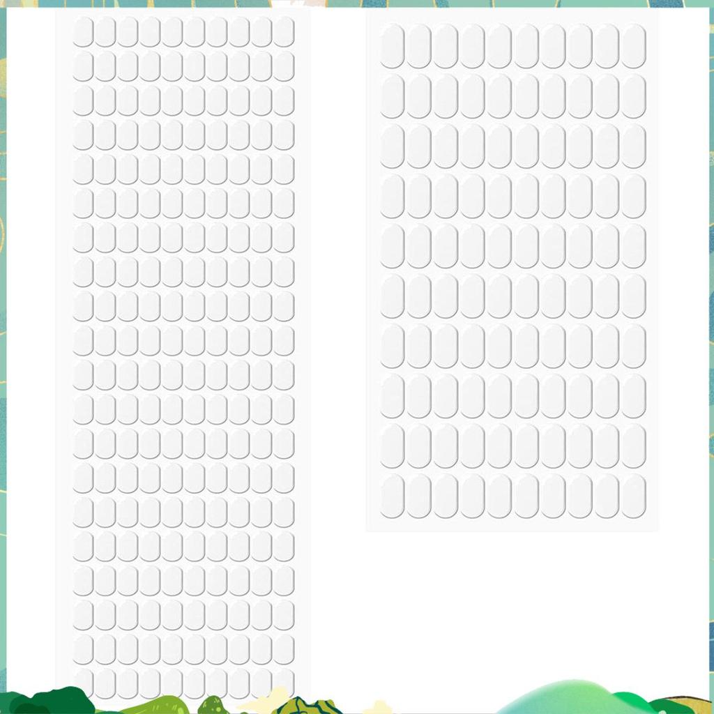 800 ชิ้น Wall Putty ชุดชุดจุดเหนียวสองด้านสําหรับแขวนผนังแผ่นดินไหว Putty Museum Putty Clear