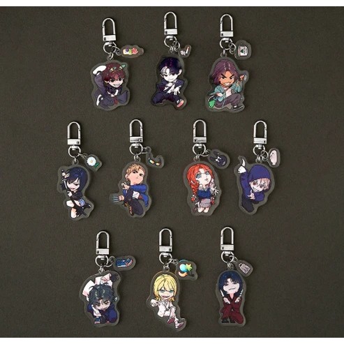 Killer Peter อะนิเมะพวงกุญแจผู้หญิงตลกอะคริลิค Key Chain Man ของขวัญ Key แหวนจี้เครื่องประดับอุปกรณ์