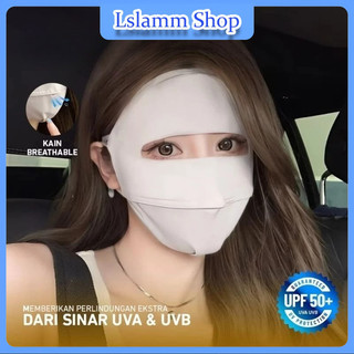 Masker Wajah Full Face Anti UV | Masker Motor Penutup Wajah | Masker Full Face Anti UV 99%