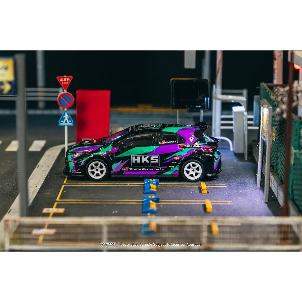 Tarmac Works 1:64 GLOBAL64 HKS Toyota GR Corolla T64G-066-HKS - รูปที่ 2