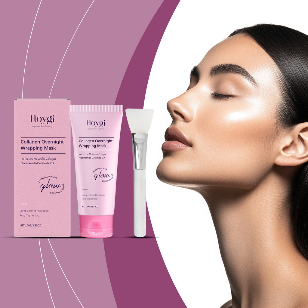 HOYGI Collagen Peeling Mask Gentle Nourishing Moisturizing Shiny Smooth Delicate Skin Softening Mask