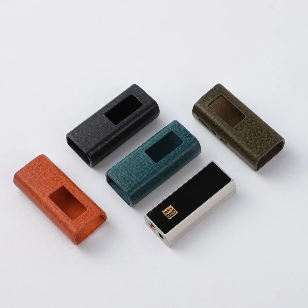 ของแท้หนังเกราะป้องกันผิว/กล่องเก็บสําหรับ iBasso DC04 Ultra DC04U ถอดรหัสหูฟังเครื่องขยายเสียง