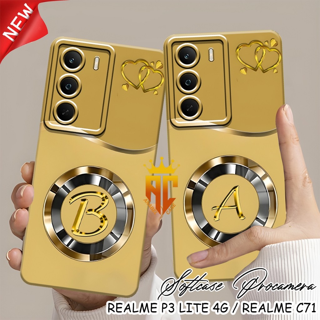 Softcase Realme p3 Lite 4g - เคส Realme c71 4g - Realme c75 - Realme c75x - Realme c73 Aesthetic Let