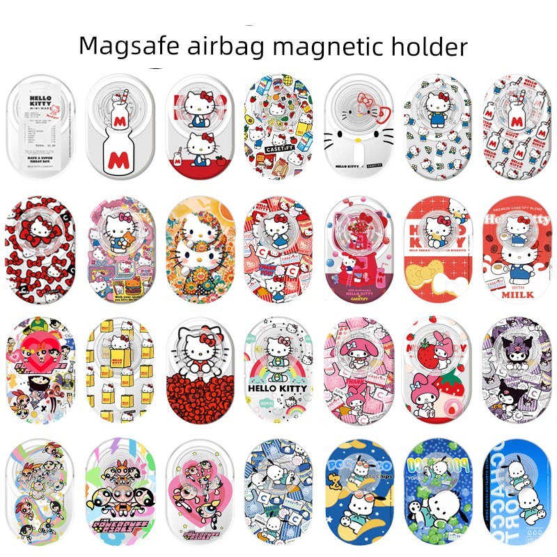 griptok magsafe magsafe stand Magsafe HelloKitty Hello Kitty Sanrio Magnetic Airbag Phone Holder Rin