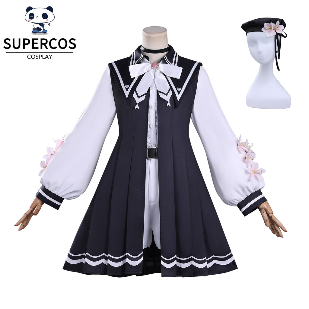 ชุดคอสเพลย์สาวเวทมนตร์ Sakuraba Ema สำหรับปาร์ตี้คอนและฮาโลวีน