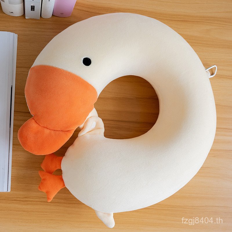 ประเภทป้องกันยูหมอนรองคอคอป้องกันรูปร่างนอนเป็ดน่ารักยูเป็ดหมอนหมอนสํานักงานรถเครื่องบิน RRT3