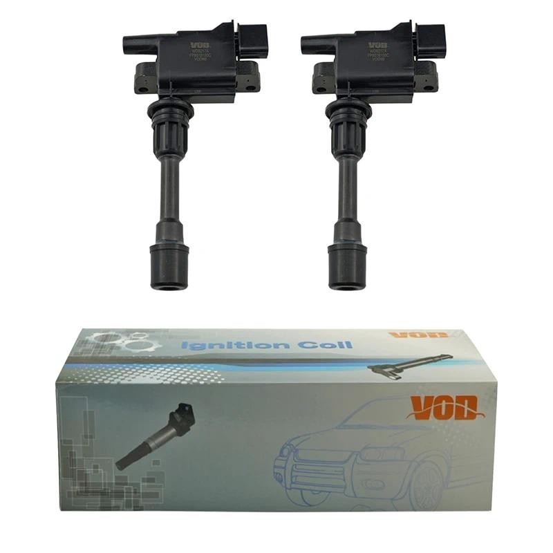 2X คอยล์จุดระเบิดสําหรับ MAZDA 323 FS VI 1.9 16V 1998-2001 2.0 2001-2004 PREMACY 1.9 2.0 1999-2005 F