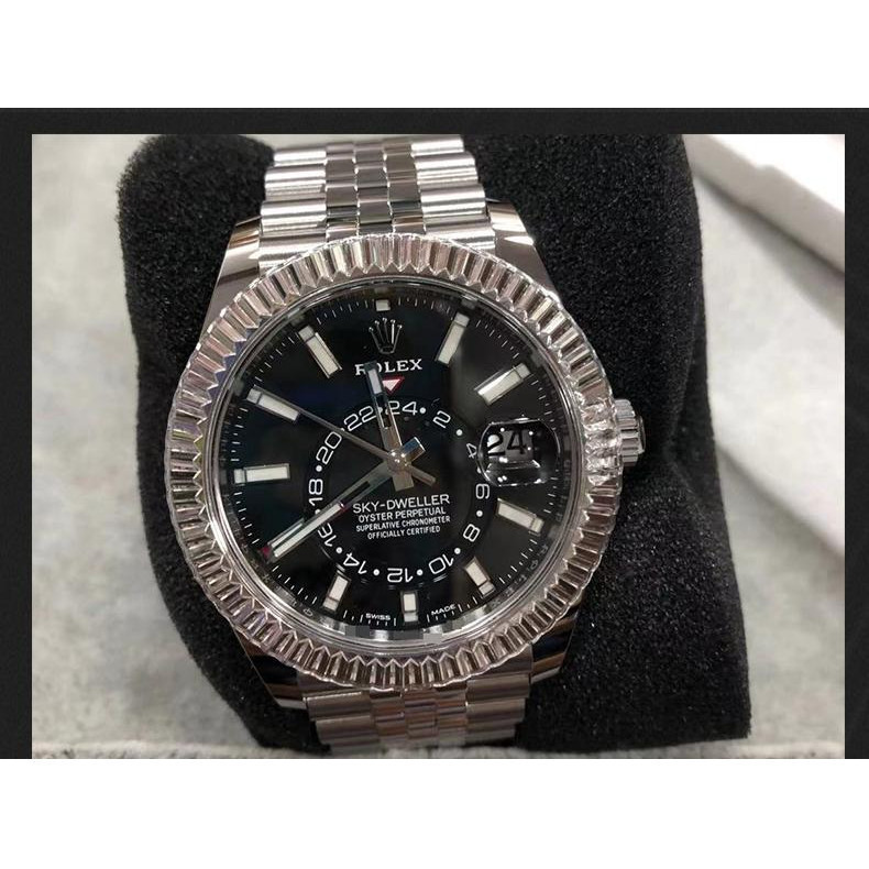 Rolex Rolex Rolex Rolex Indulgence Series สแตนเลสอัตโนมัตินาฬิกาผู้ชายนาฬิกา m326934