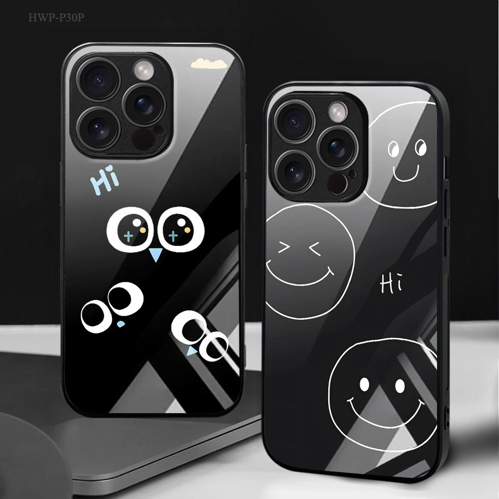 Huawei Y9 P30 P20 Honor X6B X7B X9B Pro Prime 2019 4G 5G เคสหัวเว่ย Glass Case