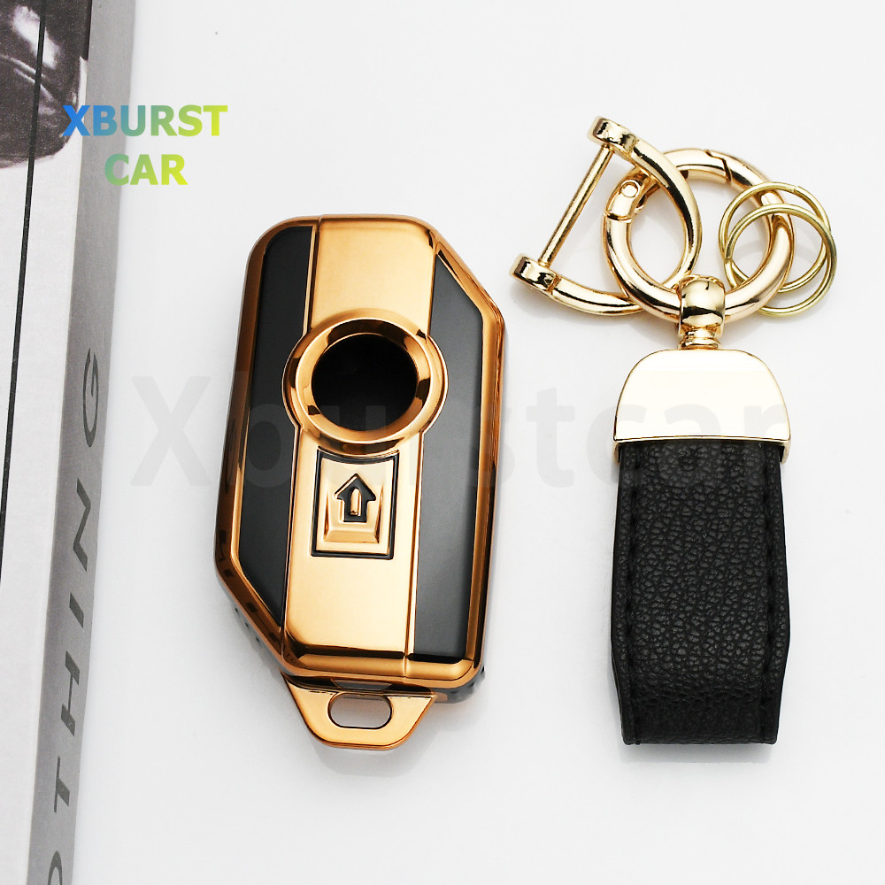 Shell TPU Key Case สําหรับ BMW รถจักรยานยนต์ R1200GS R1250GS R1200RT K1600 F850GS F750GS C400GT F900R F900XR R1200RS K1600GT