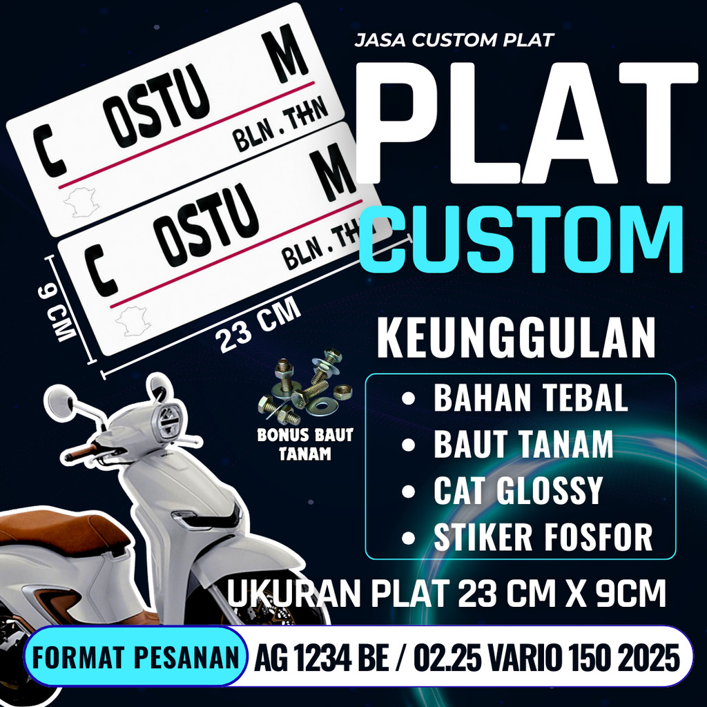 จานขาว ALREADY BOLTED