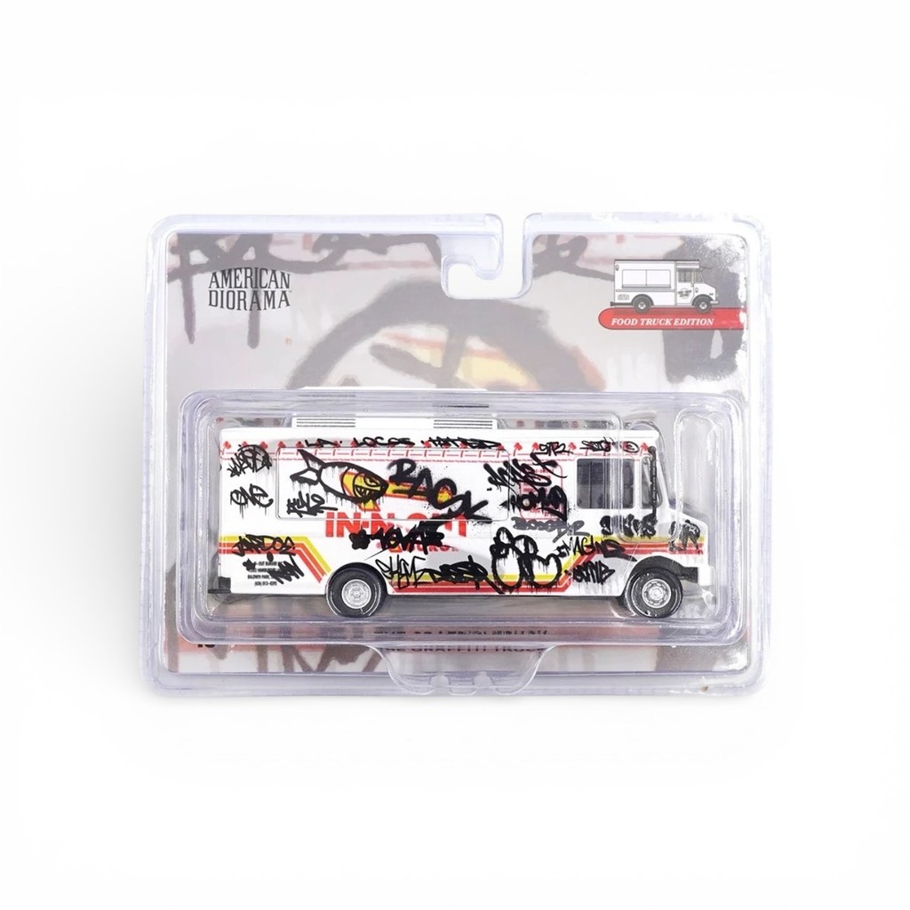 American Diorama 1:64 Food Truck series – Graffiti Style AD-70102
