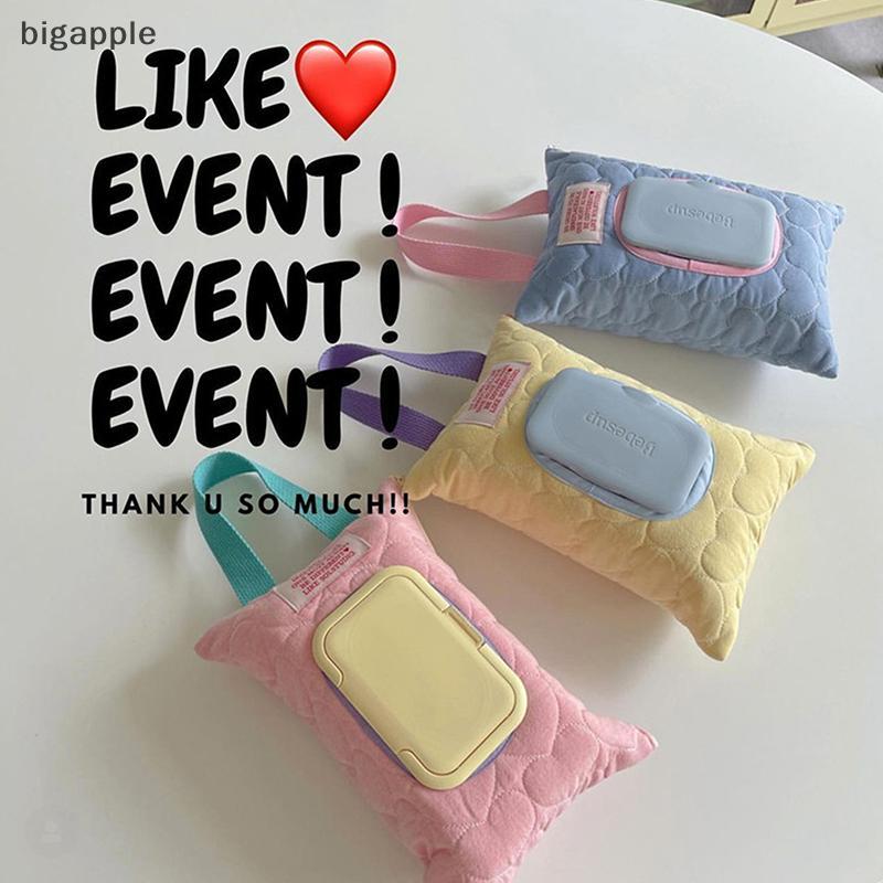 Bigapple แบบพกพาผ้าเช็ดทําความสะอาดสําหรับผ้าเช็ดทําความสะอาดเปียกสําหรับทารก,นํามาใช้ใหม่รีฟิลกระเป