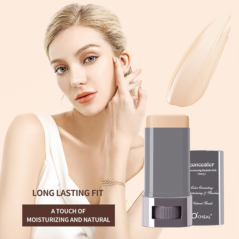 OCHEAL แต่งหน้าขายดียางลบ Foundation Stick จมูก Shadow คอนซีลเลอร์ Acne Mark Brightening Skin Tone L