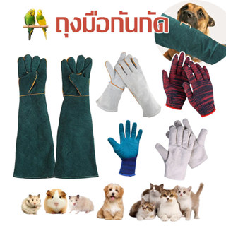 ถุงมือกันกัดสำหรับสัตว์ ถุงมือฝึกสุนัข ถุงมือกันข่วน ป้องกัน…