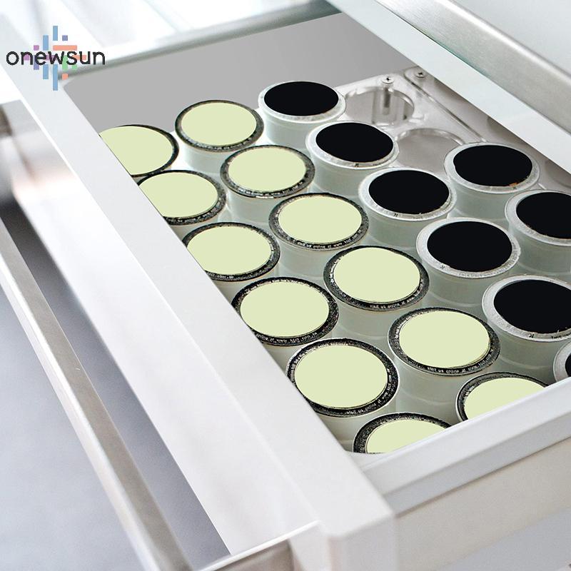 Onew 24-Slot กาแฟแคปซูลผู้ถือลิ้นชักถาด K-Cup กาแฟ Pods อะคริลิคแคปซูลจอแสดงผล Ra Home Office sun
