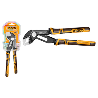 INGCO คีมคอม้าแบบปรับปากเร็ว (Quick-open pump pliers) ขนาด 8 นิ้ว (200 มม.) รุ่น HPP38208