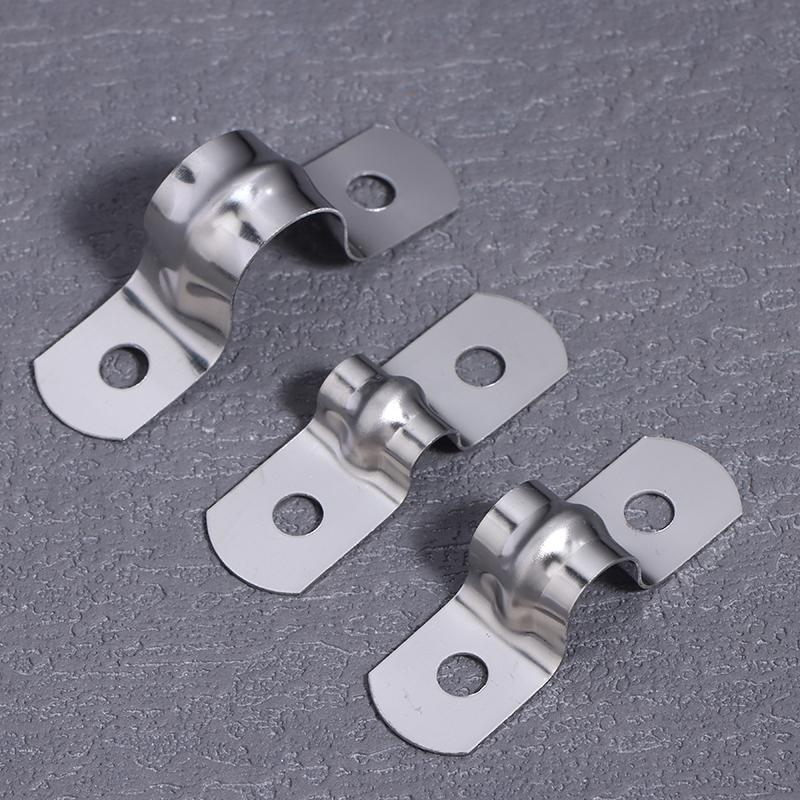 สแตนเลส U-Shaped Tube Clamp อานโลหะ Tube Clamp U Conduit Braet สําหรับการใช้งานสําหรับงานหนักใหม่