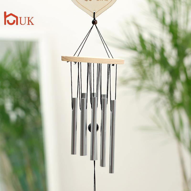 UK โบราณ Resonant 8 หลอด Wind Chime Bells แขวนเตียง Home Yard รถตกแต่งของขวัญ TH