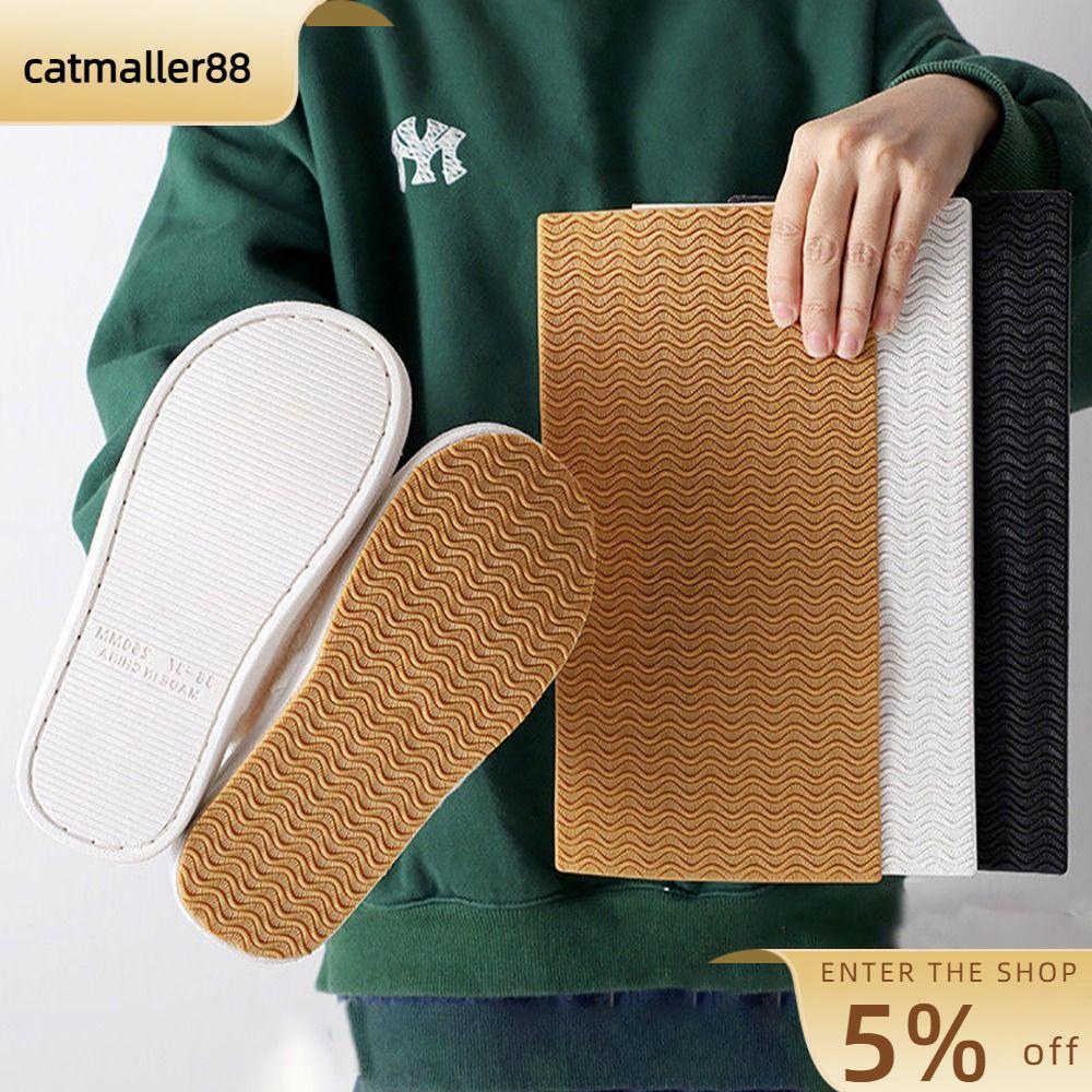 Catmaller88 แผ่นรองพื้นรองเท้าสติกเกอร์กันลื่น, แผ่นกันลื่นเท้าดูดซับแรงกระแทกแบบมีกาวในตัว, สติกเกอร์ป้องกันพื้นยางกันลื่นที่ทนต่อการสึกหรอ
