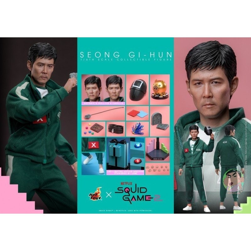 ( ⭕ PRE-ORDER)Hot Toys TMS153 Squid Game 2: 1/6th Scale Seong Gi-hun Collectible Figure