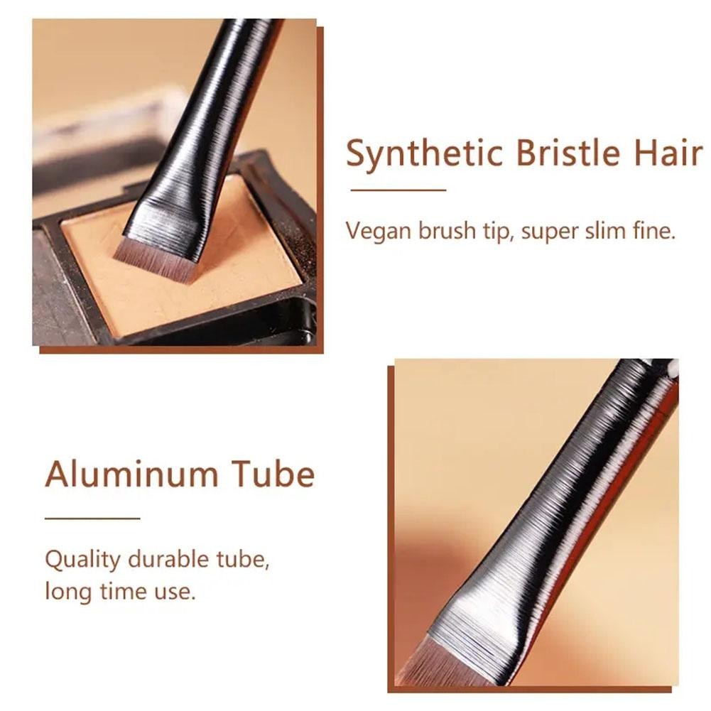 แปรงอายไลเนอร์ Sleeping Silkworm รายละเอียด Eye Makeup Brush Tools Beauty Y1l2