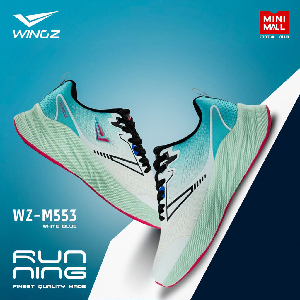 hot sell Wingz running WZ-M553 men's running shoe sport mesh breath lightweight running shoes Wingz 