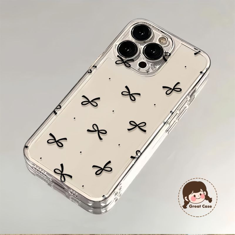 Elegant Bowknotเคสโทรศัพท์สําหรับVivo X300 X200 Pro Mini FE X200S X100 Ultra X100S X90 Pro Plus X80 Lite X70 X60 X50 Pro Plus X30 X27 Pro X23 จุดน่ารักกันกระแทกนุ่ม