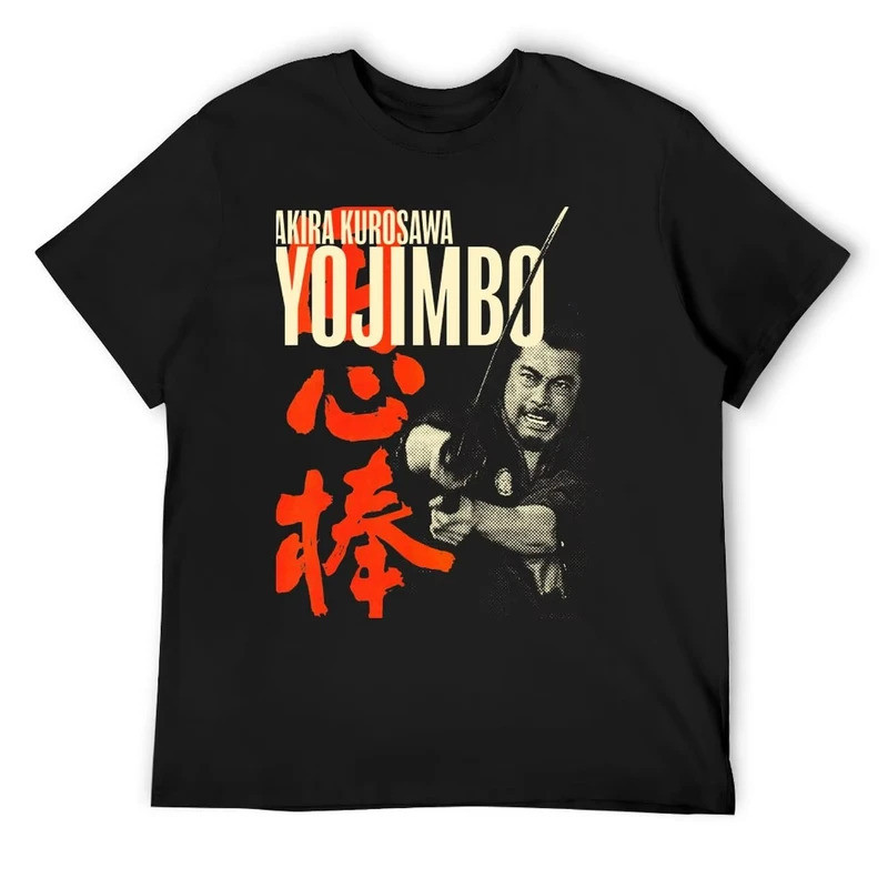 Yojimbo – Akira Kurosakiwa เสื้อยืด Blaus เหงื่อบุรุษเสื้อยืด Berkualiti Tinggi Harajuku Streetwear 