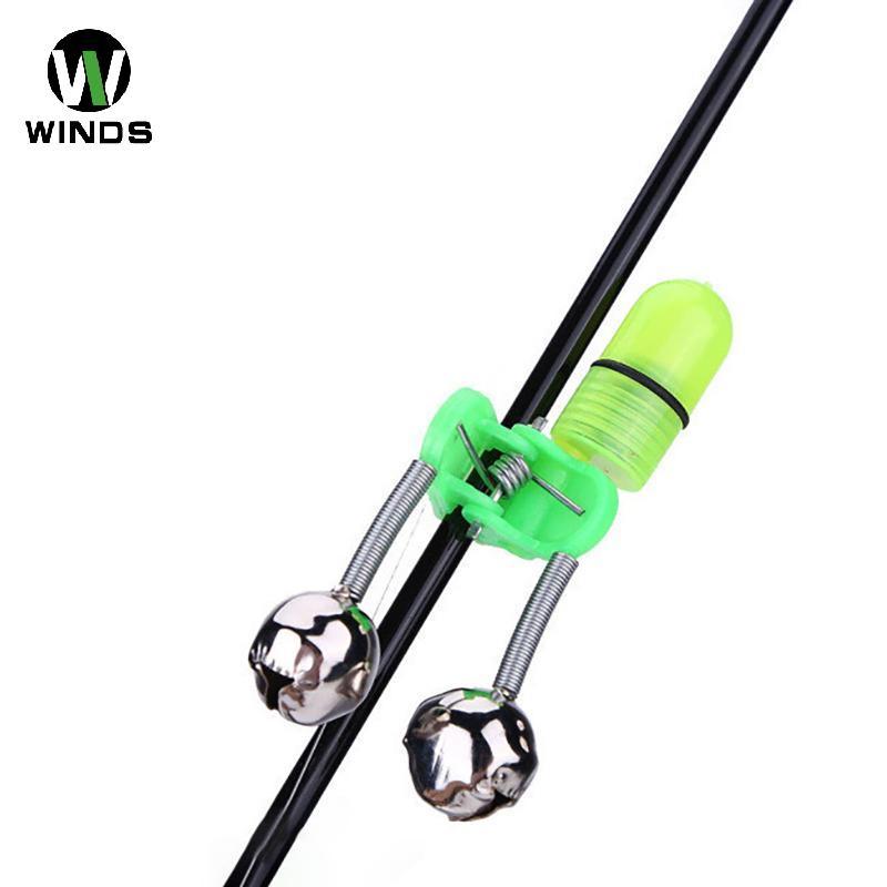 ODS 10 ชิ้นชุด Luminous Fish Bells ปลากัด Hook Alarm Double Ring Alarm เหมาะสําหรับตกปลาตกปลาพิเศษเก