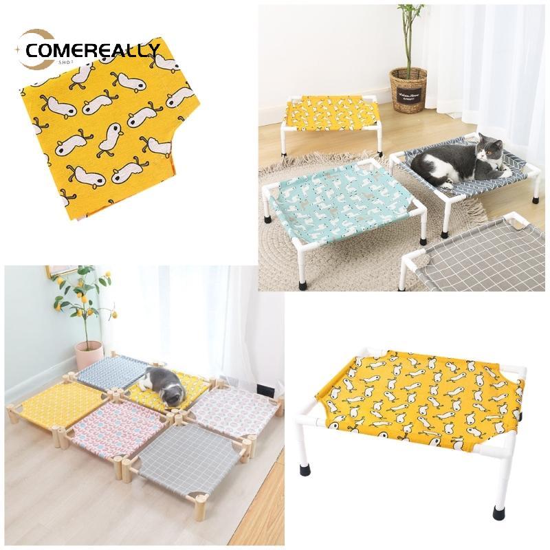 COME สะดวกสบาย Cat เฟอร์นิเจอร์ Swing Bed Camp Bed Sheet Cat Puppy Sleeping Bed