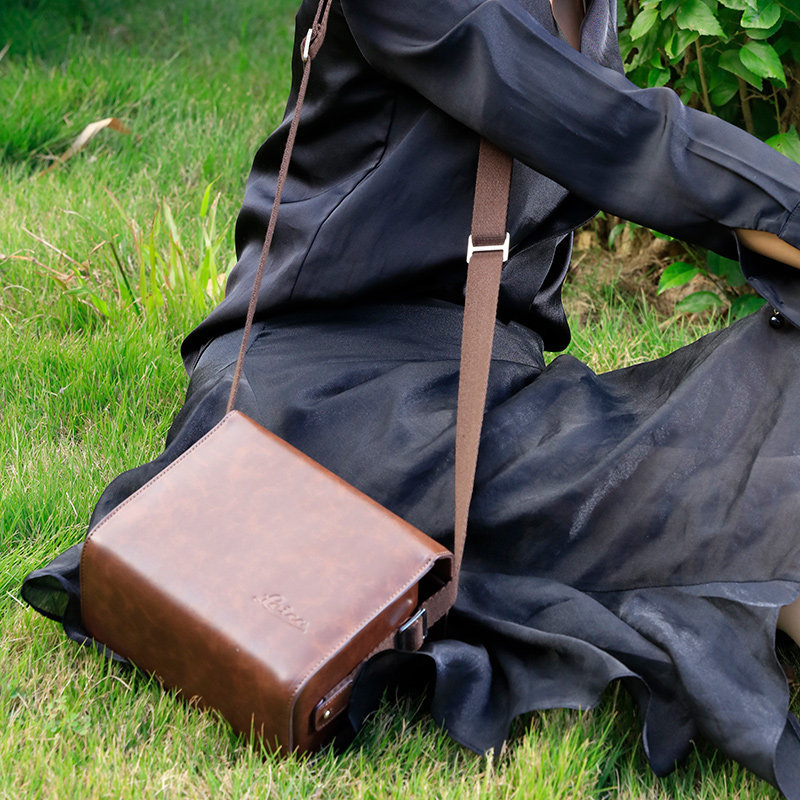 สมบัติคุณภาพเหมาะสําหรับ leica leica Q3 QP Q2 Vario Mini X2 M9/10/11 leica T กระเป๋ากล้อง