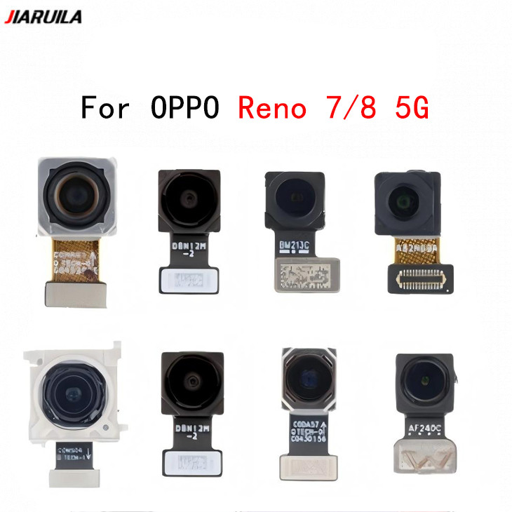 Orig กลับหลักกล้องด้านหลัง + ด้านหน้า Facing Selfie กล้องเปลี่ยนสําหรับ OPPO Reno 7/Reno 7z/Reno 8 5G