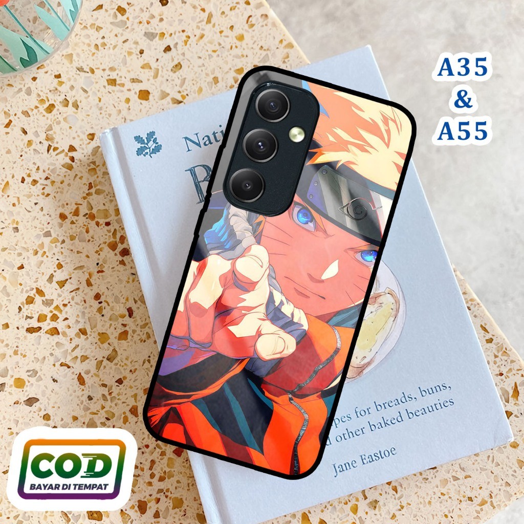 เคสกระจก HP สําหรับ SAMSUNG A35 & A55 - HP Silicone [RK210]