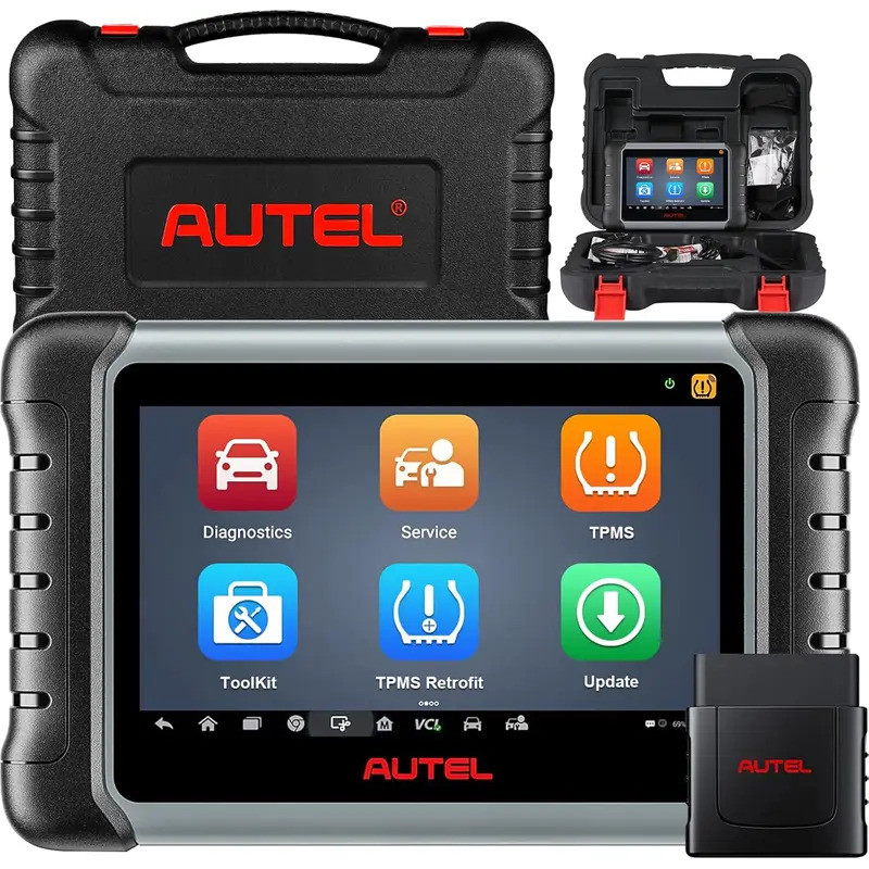 Autel MaxiCOM MK808Z-TS Bidirectional Scanner Universal TPMS เครื่องมืออัพเกรดจาก MK808BT MK808S OBD