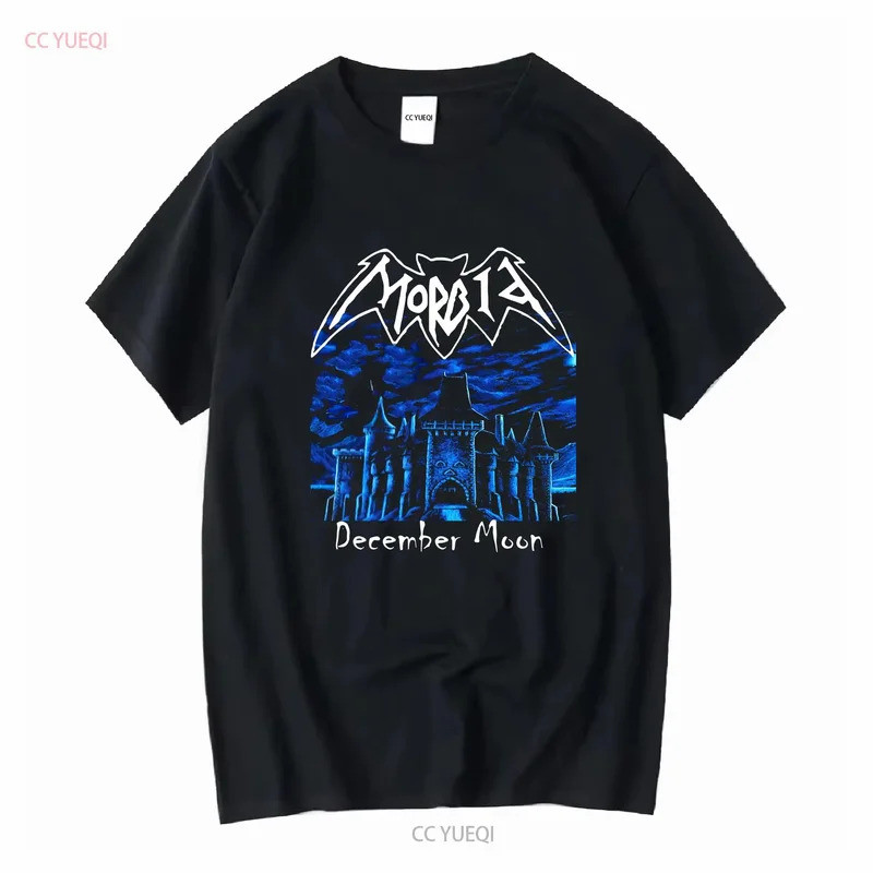 เสื้อยืดวงดนตรี Rare Morbid Band ลาย December Moon สำหรับแฟนคลับ ขนาดเต็มตั้งแต่ S ถึง 5XL รุ่น S456