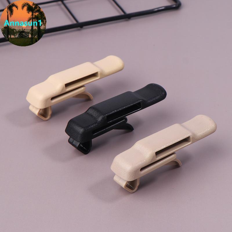 Annasun 1 PC เข็มขัดนิรภัยด้านหลัง Fixing Bule คลิปเข็มขัดนิรภัยคลิป Bule สําหรับ 73371-58010 พลาสติกผู้ถือเข็มขัดรถอุปกรณ์เสริม TH