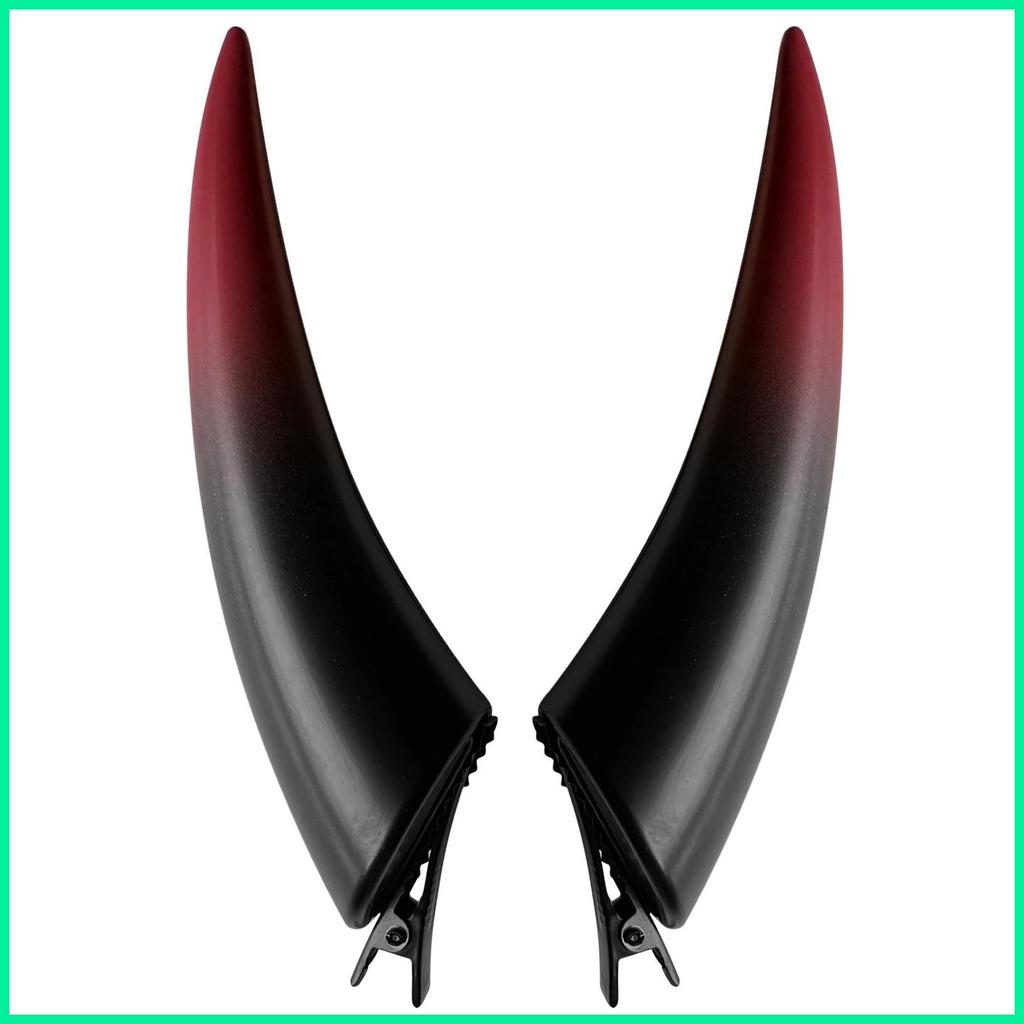 Clip on Devil Horns Devil Horns เครื่องแต่งกาย Gothic Devil เครื่องแต่งกายฮาโลวีนคอสเพลย์ Headwear อ