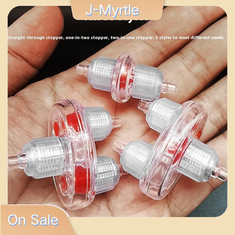 J-Myrtle 2 ชิ้น Durability Aquariums ถังปลาปั๊มออกซิเจน Che วาล์วปั๊มออกซิเจน One-Way Che วาล์วสําหร