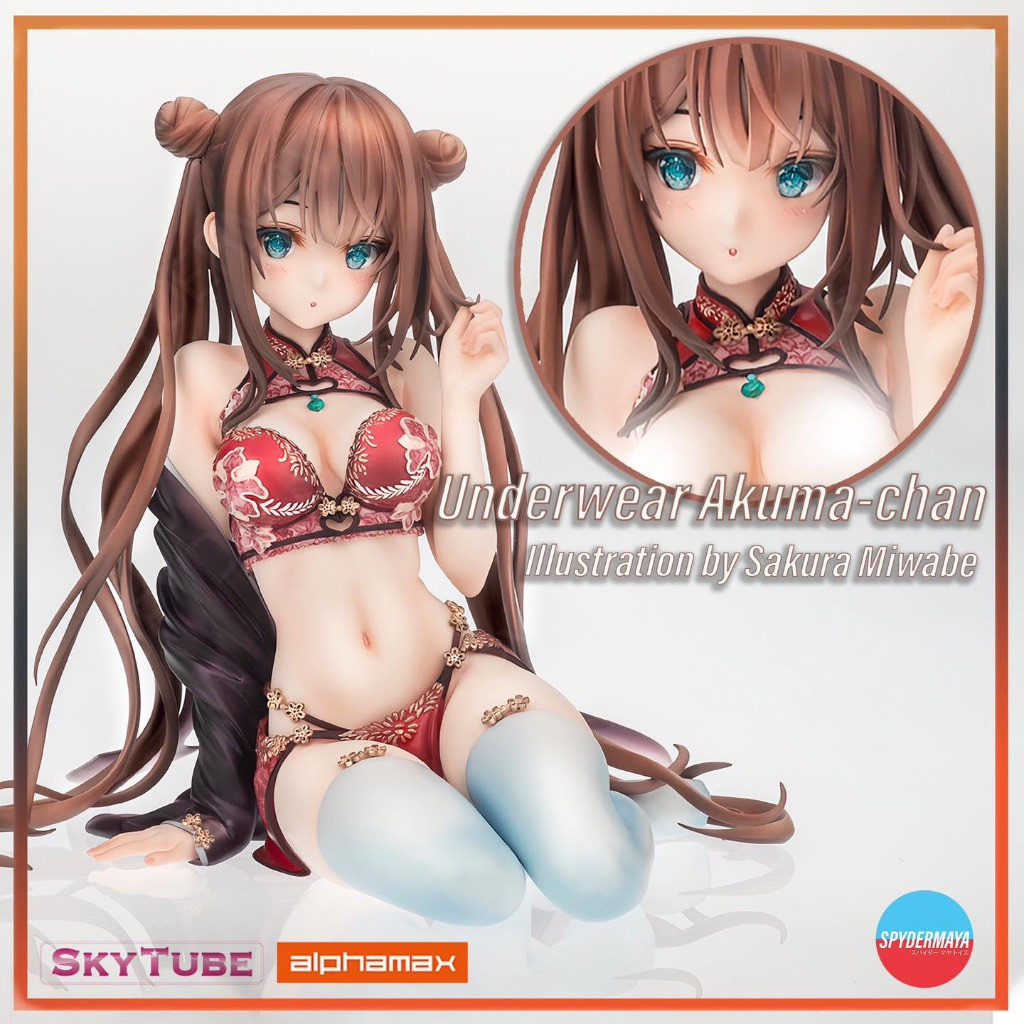 🎈   (PRE-ORDER) Figure 18+ Underwear Akuma-chan [ Cast-Off ] - Alphamax