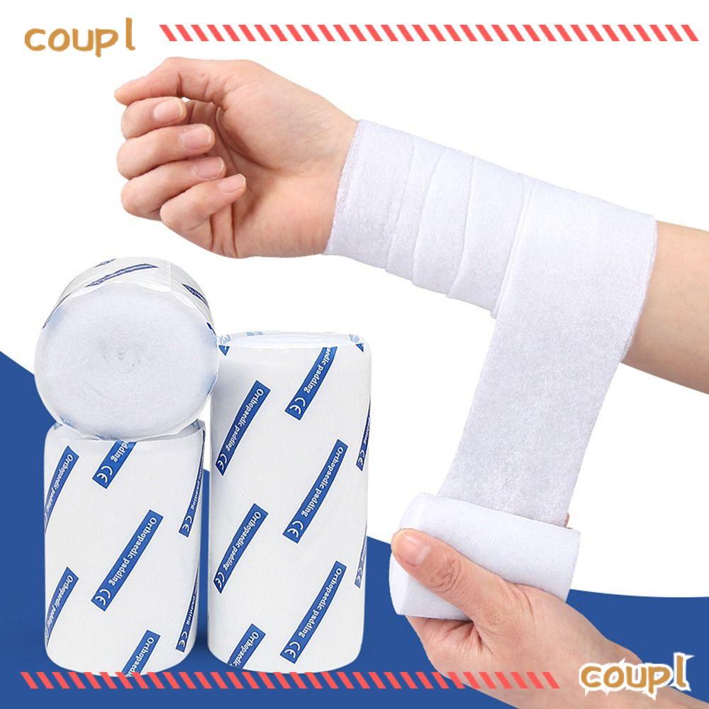 COUPL Undercast Padding Roll, Soft Absorbent Cast Padding Wrap, Cotton Breathable Gauze Roll