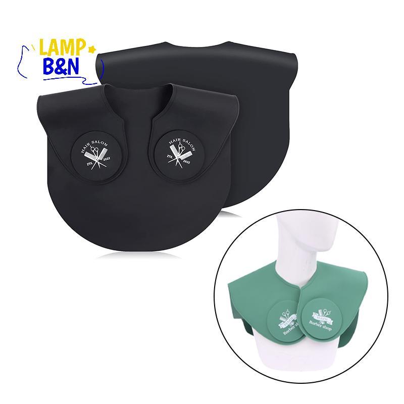 [B&N] ซิลิโคนตัดผมคอปกย้อมผมผ้าคลุมไหล่ Hairdressing Cape Ne Wrap Guard ตัดผมไหล่ Pad ผ้าพันคอ [ใหม่]